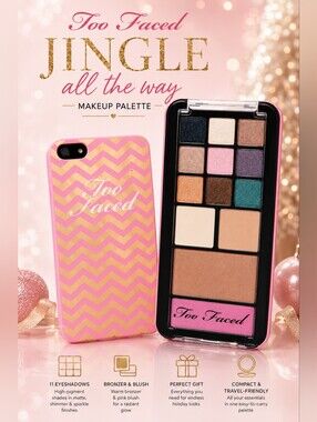 Too Faced Jingle All The Way Makeup Palette